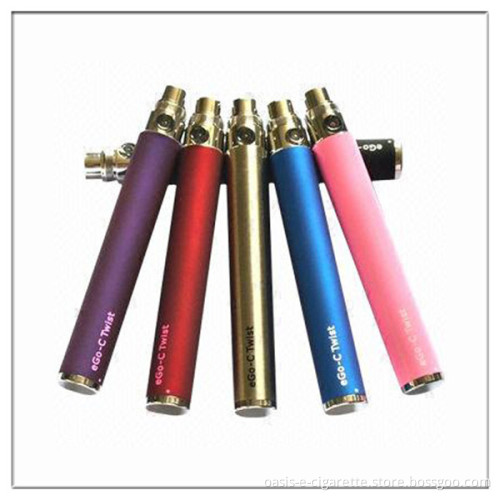 Popular Selling Variable Voltage EGO C Twist Electronic Cigarette